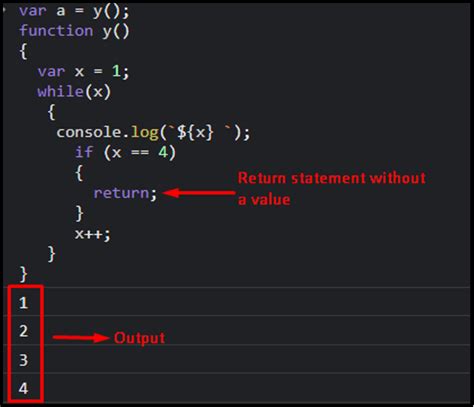 output statement in javascript.